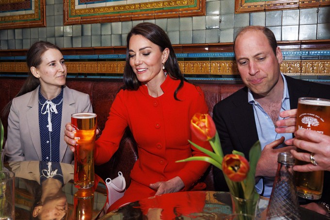 Prince William and Kate Enjoy Drinks In Soho