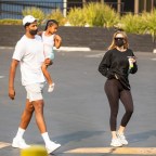 *EXCLUSIVE* Khloe Kardashian and Tristan Thompson appear relaxed and happy together on a day out with daughter True