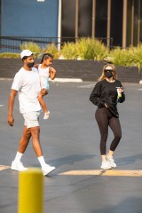 Calabasas, CA  - *EXCLUSIVE*  - Khloe Kardashian and Tristan Thompson were seen meeting up once again to co-parent their adorable daughter True, at dance class. The couple seemed at ease in each other's company after a rocky few months in which Tristan faced new cheating allegations. Khloe dressed casually in black leggings and a black top carried True before Tristan took her and carried her in to the class.

Pictured: Khloe Kardashian, Tristan Thompson, True Thompson

BACKGRID USA 17 AUGUST 2021 

BYLINE MUST READ: IXOLA / BACKGRID

USA: +1 310 798 9111 / usasales@backgrid.com

UK: +44 208 344 2007 / uksales@backgrid.com

*UK Clients - Pictures Containing Children
Please Pixelate Face Prior To Publication*