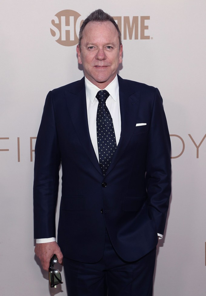 Kiefer Sutherland at ‘The First Lady’ Premiere