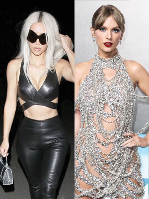 Kim K & Taylor Swift