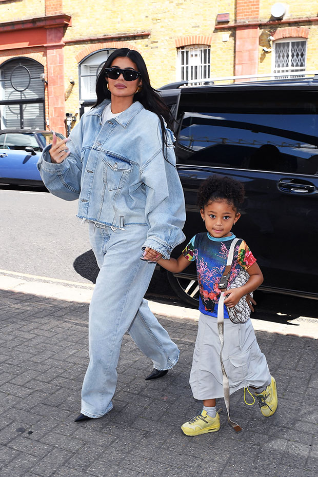 Kylie Jenner Shares Pic Of Stormi Webster Rocking A $12,000 Hermès