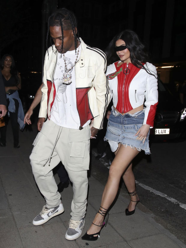Kylie Jenner Goes Grunge with Stormi Webster in Torn Leather Pants –  Footwear News