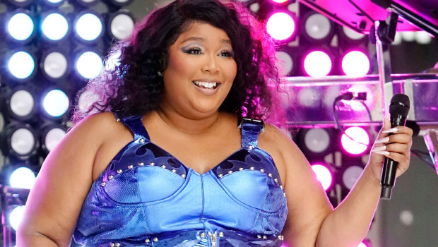 Lizzo Sizzles Rocks Pastel Thong Underneath Sheer Pink Jumpsuit Dance Sexy New Video