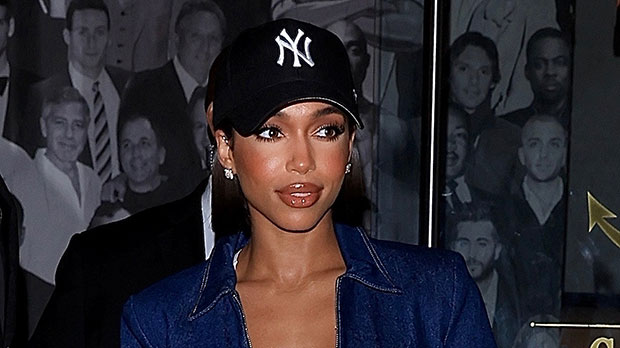 Lori Harvey wears Daisy Dukes, high heels and Yankee hat at dinner party in Los Angeles: photos