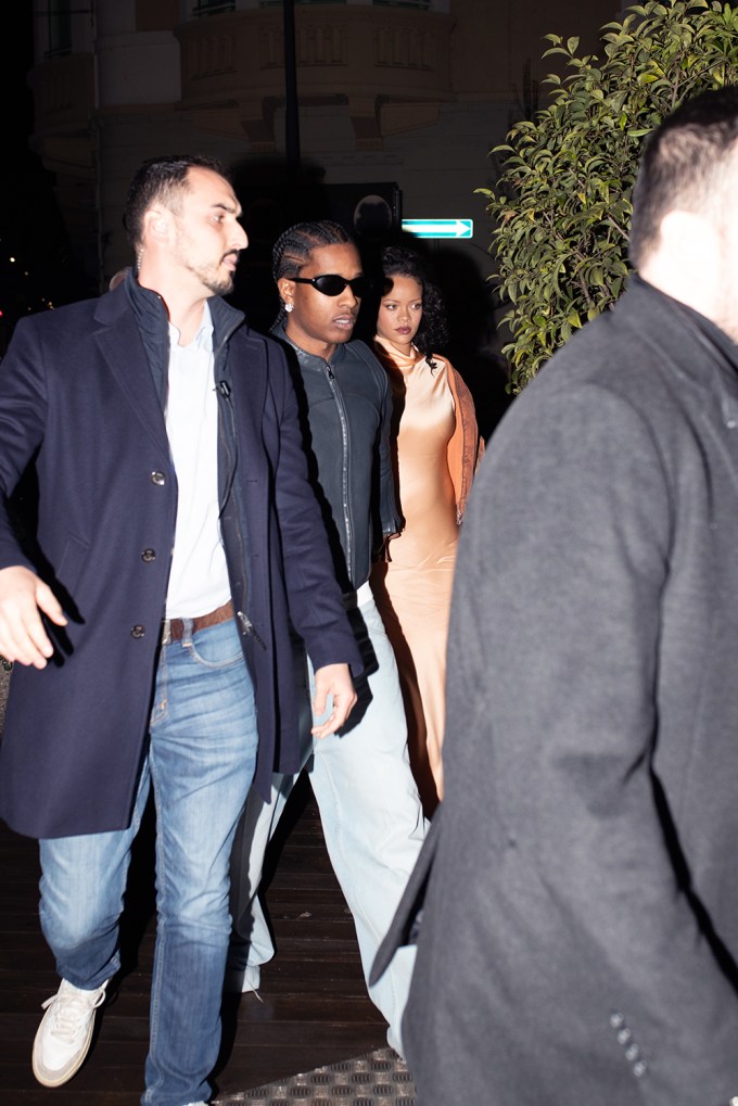Rihanna & A$AP Rocky enjoy a date night