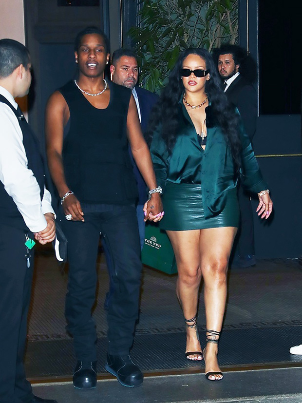 A$AP Rocky has got a monster date night fit with Rihanna
