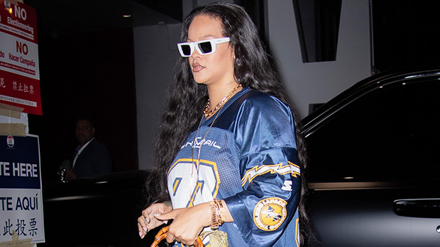 Rihanna Rocks Baggy Post-Baby Outfit For Late Night Dentist Visit With A$AP Rocky: Photos