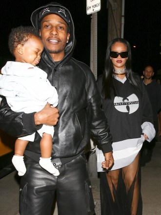 Santa Monica, CA  - *EXCLUSIVE* Family Dinner!! Rihanna and A$AP Rocky take the baby out to dinner at Giorgio Baldi restaurant in Santa Monica, CAPictured: Rihanna and A$AP RockyBACKGRID USA 5 APRIL 2023 BYLINE MUST READ: The Hollywood JR / BACKGRIDUSA: +1 310 798 9111 / usasales@backgrid.comUK: +44 208 344 2007 / uksales@backgrid.com*UK Clients - Pictures Containing ChildrenPlease Pixelate Face Prior To Publication*