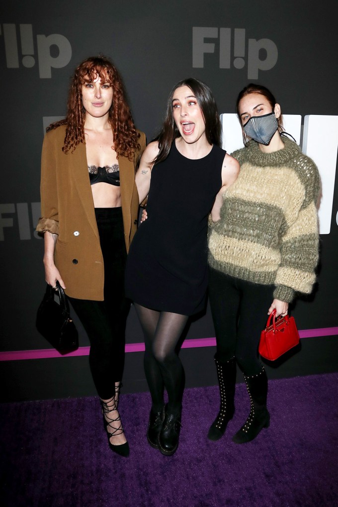 Rumer Willis With Her Sisters At Flip Gran Launch