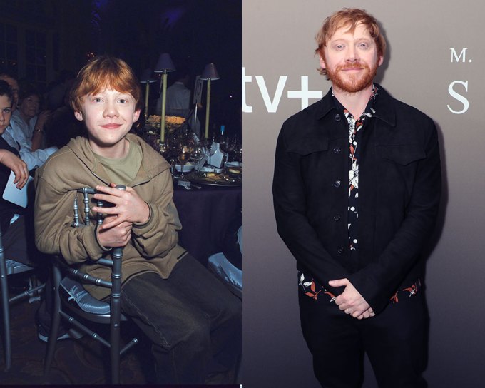 British actor Rupert Grint says playing Ron Weasley for years was