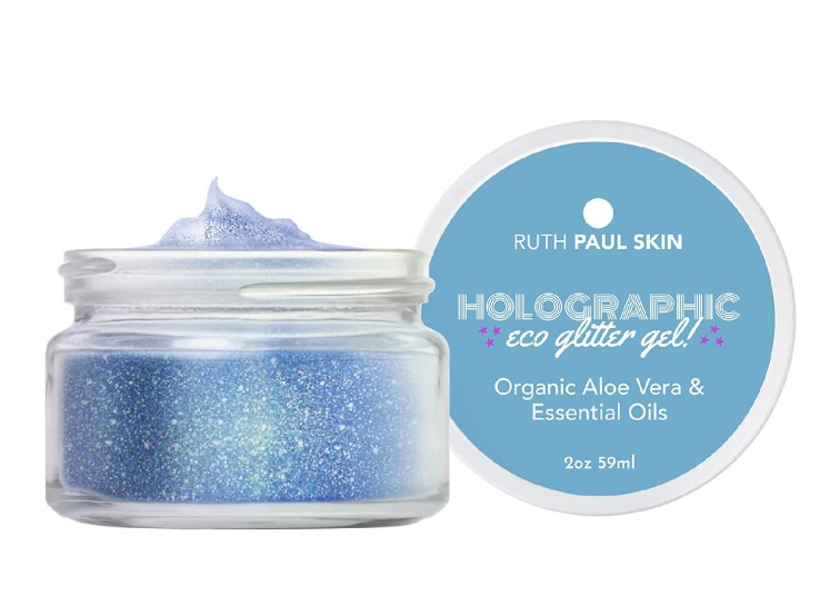 Biodegradable Holographic Body Glitter Gel, Liquid Chunky Shimmer Body  Glitter Gel, Long-lasting Glitter For Face Body