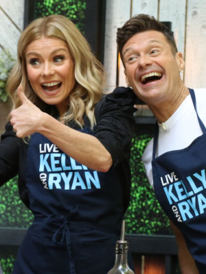 Kelly Ripa and Ryan Seacrest