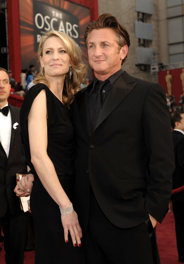 Robin Wright et Sean Penn