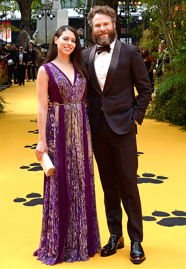 Seth Rogen and Lauren Miller