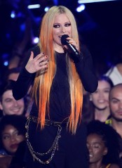 Avril Lavigne speaks at the MTV Video Music Awards at the Prudential Center, in Newark, N.J
2022 MTV Video Music Awards - Show, Newark, United States - 28 Aug 2022