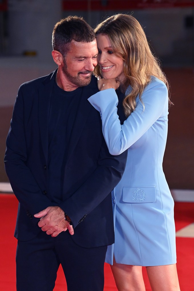 Antonio Banderas & Nicole Kimpel At The 2021 Venice Film Festival