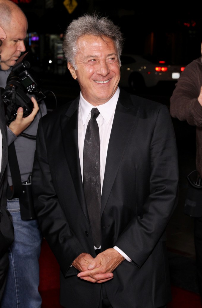 Dustin Hoffman At The Premiere Of ‘Barney’s Version’