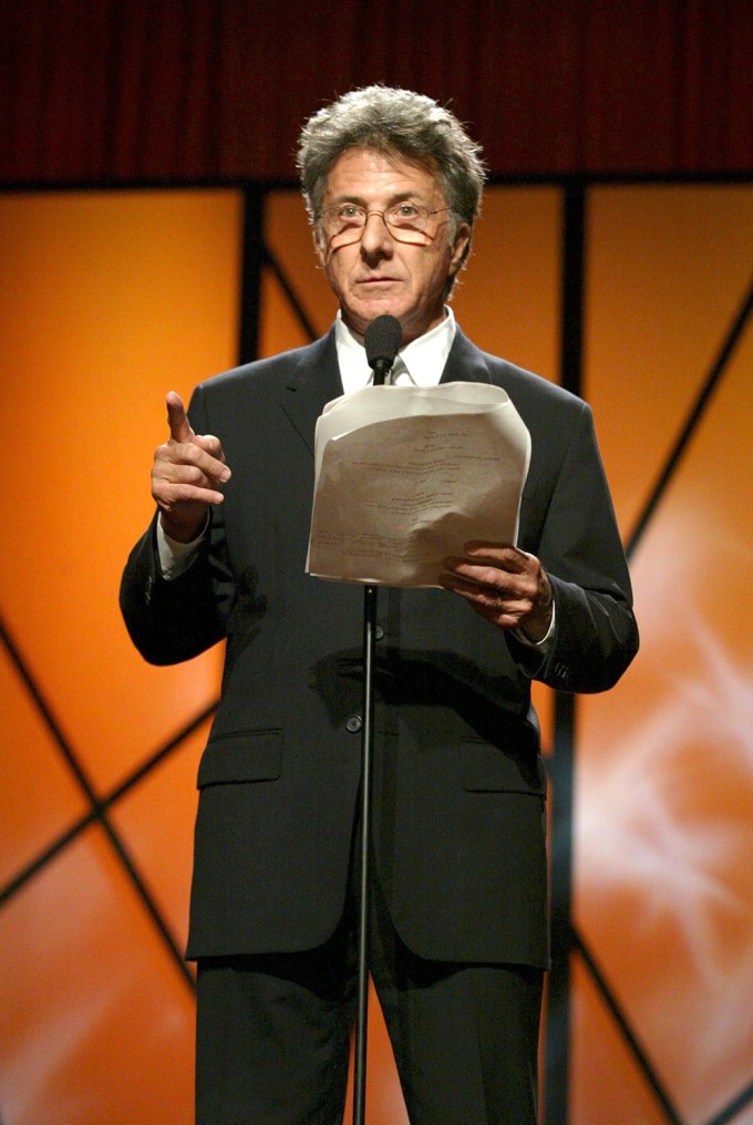 Dustin Hoffman In 2003