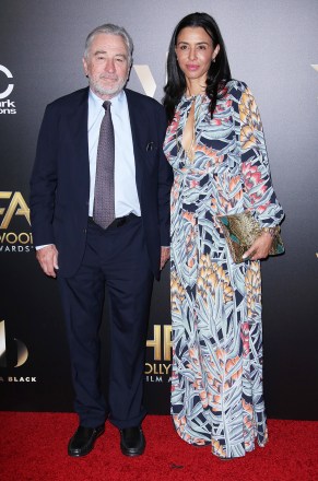 Robert De Niro and Drena De Niro
20th Annual Hollywood Film Awards, Arrivals, Los Angeles, USA - 06 Nov 2016