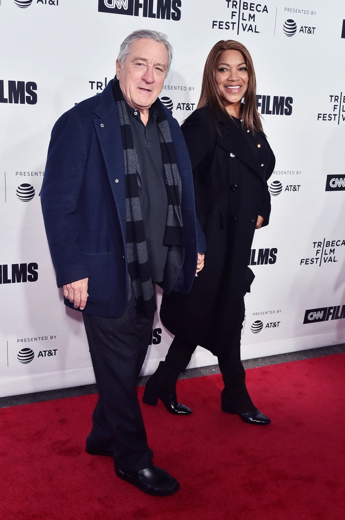Robert De Niro & Grace Hightower At The Tribeca Film Fest