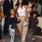 Kim Kardashian And Kanye West Grab Lunch At Cipriani After Church NYC