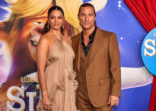 Camila Alves and Matthew McConaughey
'Sing 2' film premiere, Arrivals, The Greek Theater, Los Angeles, California, USA - 12 Dec 2021