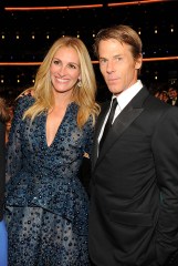 Julia Roberts, left, and Daniel Moder in the audience at the 66th Primetime Emmy Awards at the Nokia Theatre L.A. Live, in Los Angeles
66th Primetime Emmy Awards - Audience, Los Angeles, USA