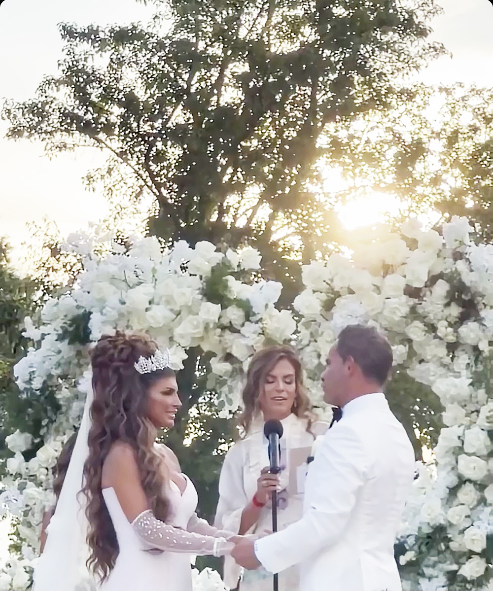 *EXCLUSIVE* Teresa Giudice Gets Married To Luis Ruelas in Glamorous Wedding Ceremony