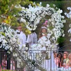 Teresa Giudice and Husband Luis Ruelas kiss while getting married in New Jersey this evening in front of guests