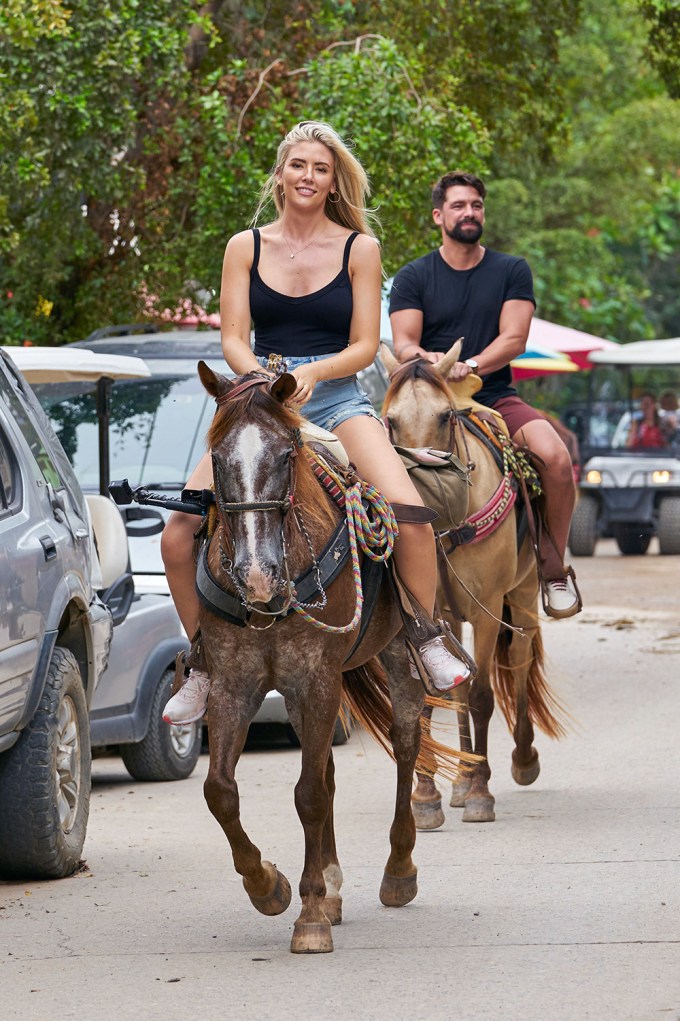 Michael Allio & Danielle Maltby Riding Horses