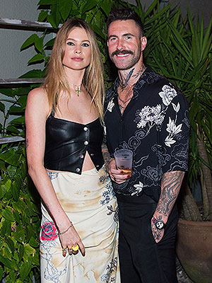 Adam Levine & Behati Prinsloo