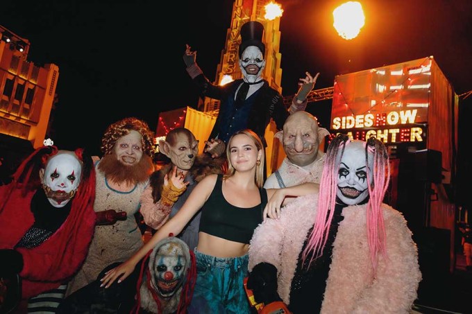 Bailee Madison At Halloween Horror Nights