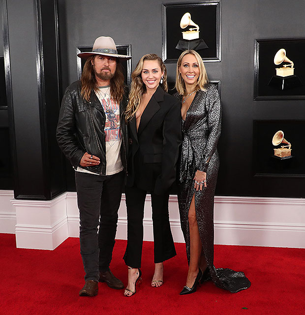 Billy Ray Cyrus and family