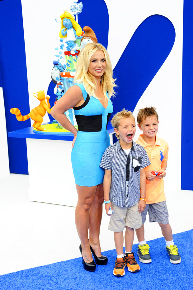 Britney Spears et ses enfants
