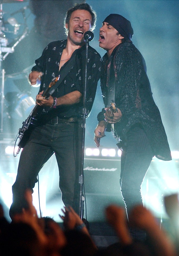 Bruce Springsteen & Steve VanZandt In 2002