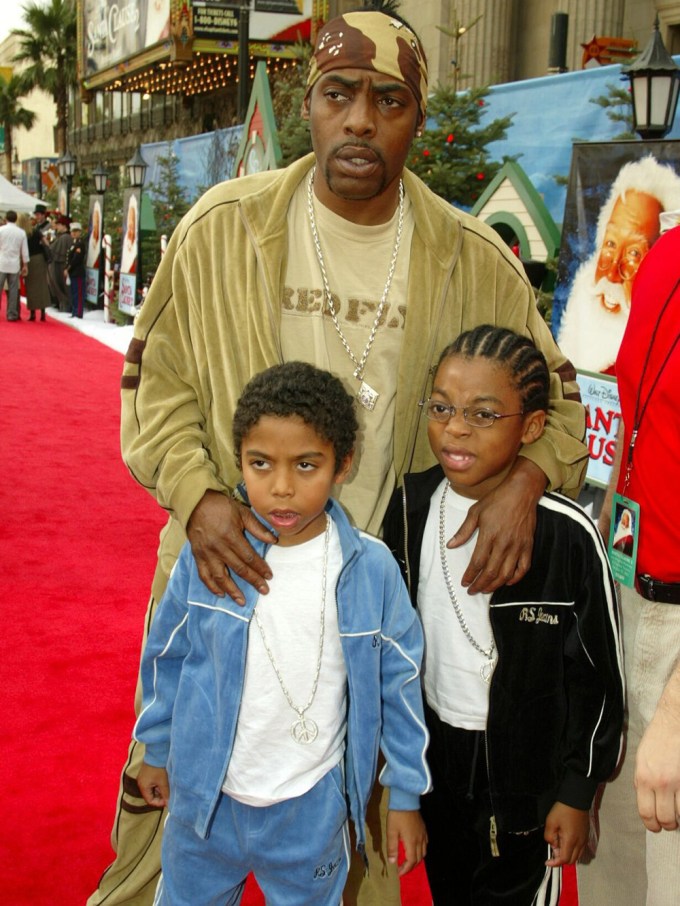 Coolio & His Sons In Hollywood