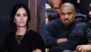 Courteney Cox & Kanye