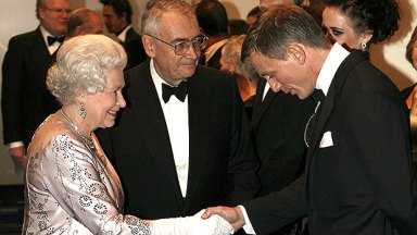 Queen Elizabeth and Daniel Craig