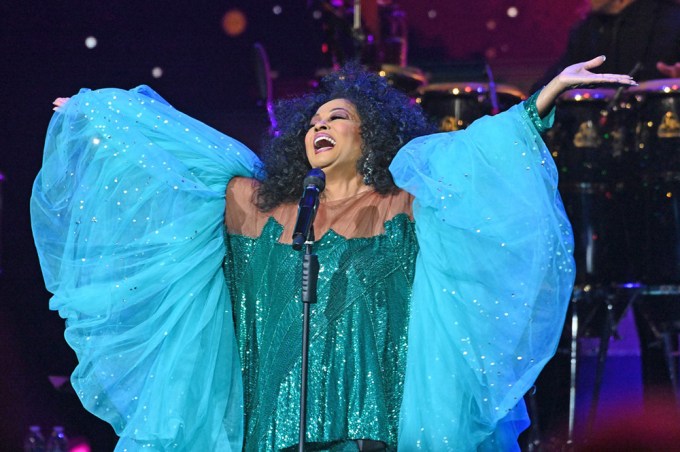 Legendary musical icon Diana Ross performed to a sold-out Ovation Hall crowd