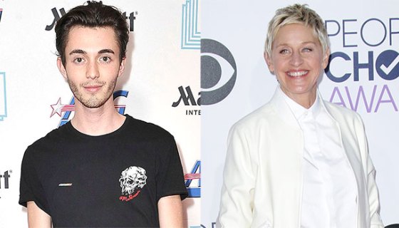 Greyson chance Ellen DeGeneres