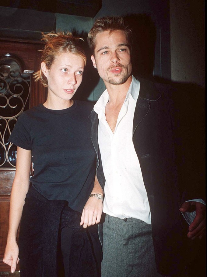 Gwyneth Paltrow & Brad Pitt In 1995