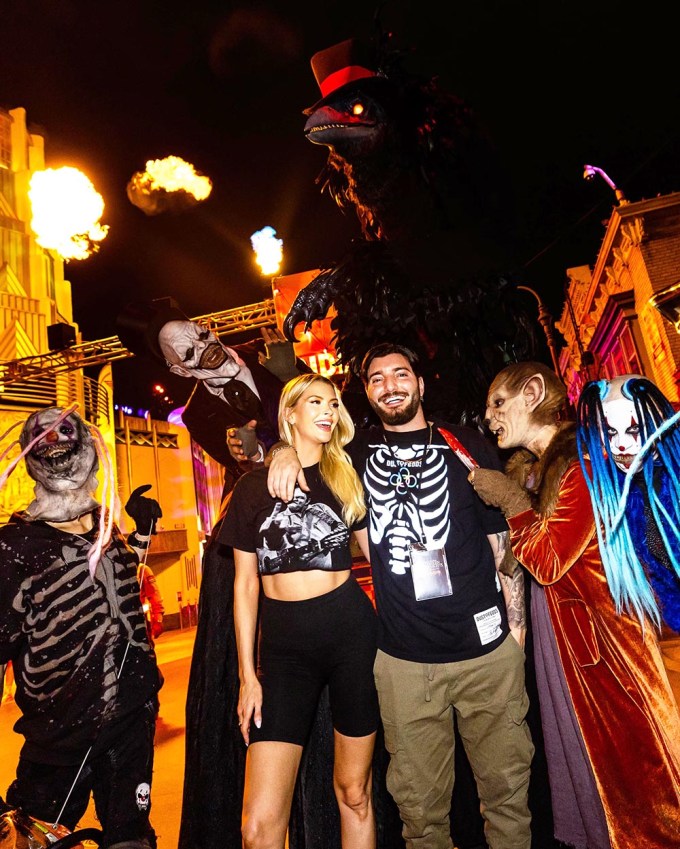 Alesso & Erin Cummins At Halloween Horror Nights
