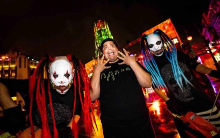 Harvey Gillen ("what we do in the shadows") attend Halloween Horror Nights at Universal Studios Hollywood on Friday, September 9, 2022.