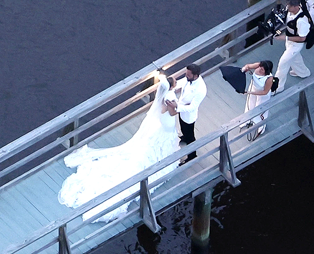 Jennifer Lopez Ben Affleck's wedding
