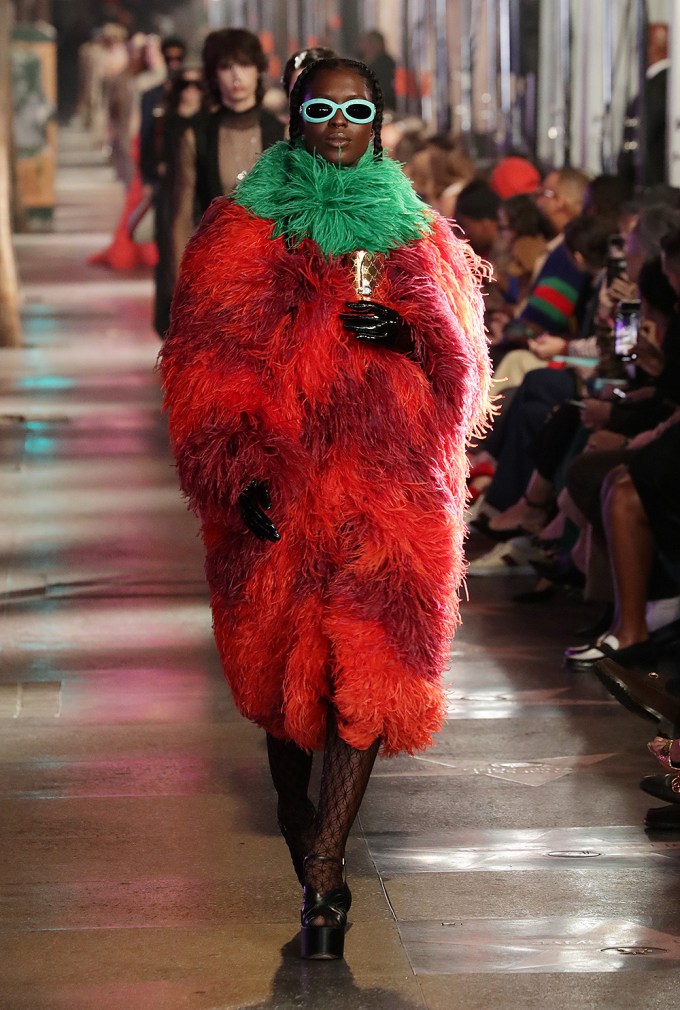 Jodie Turner-Smith Walks The Gucci Love Parade Show