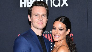 Jonathan Groff & Lea Michele