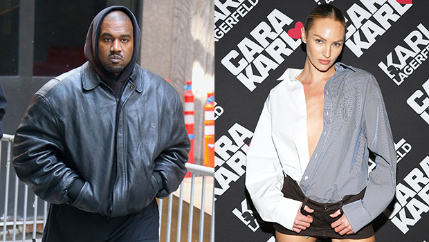 Kanye West beim Flirten mit Model Candice Swanepoel, 33, bei NYFW-Event erwischt