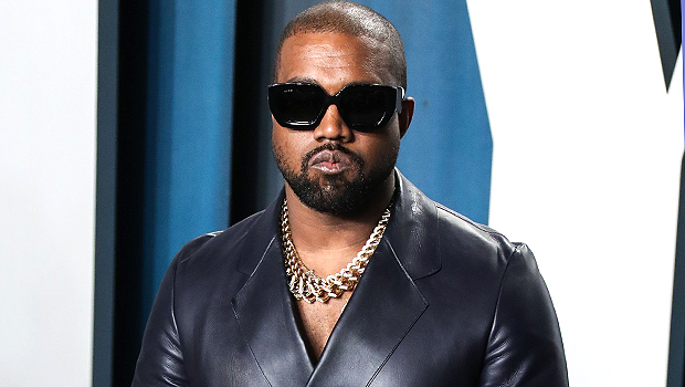 Rapper/producer Kanye West arrives for the 3rd Annual TRL Awards