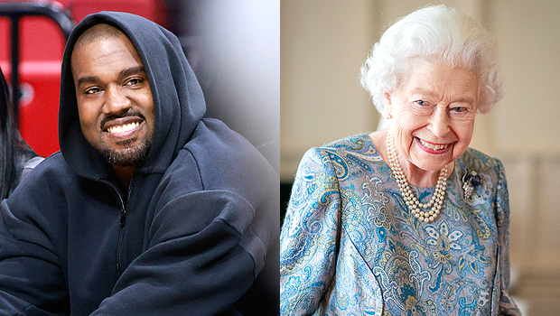 Kanye West and Queen Elizabeth